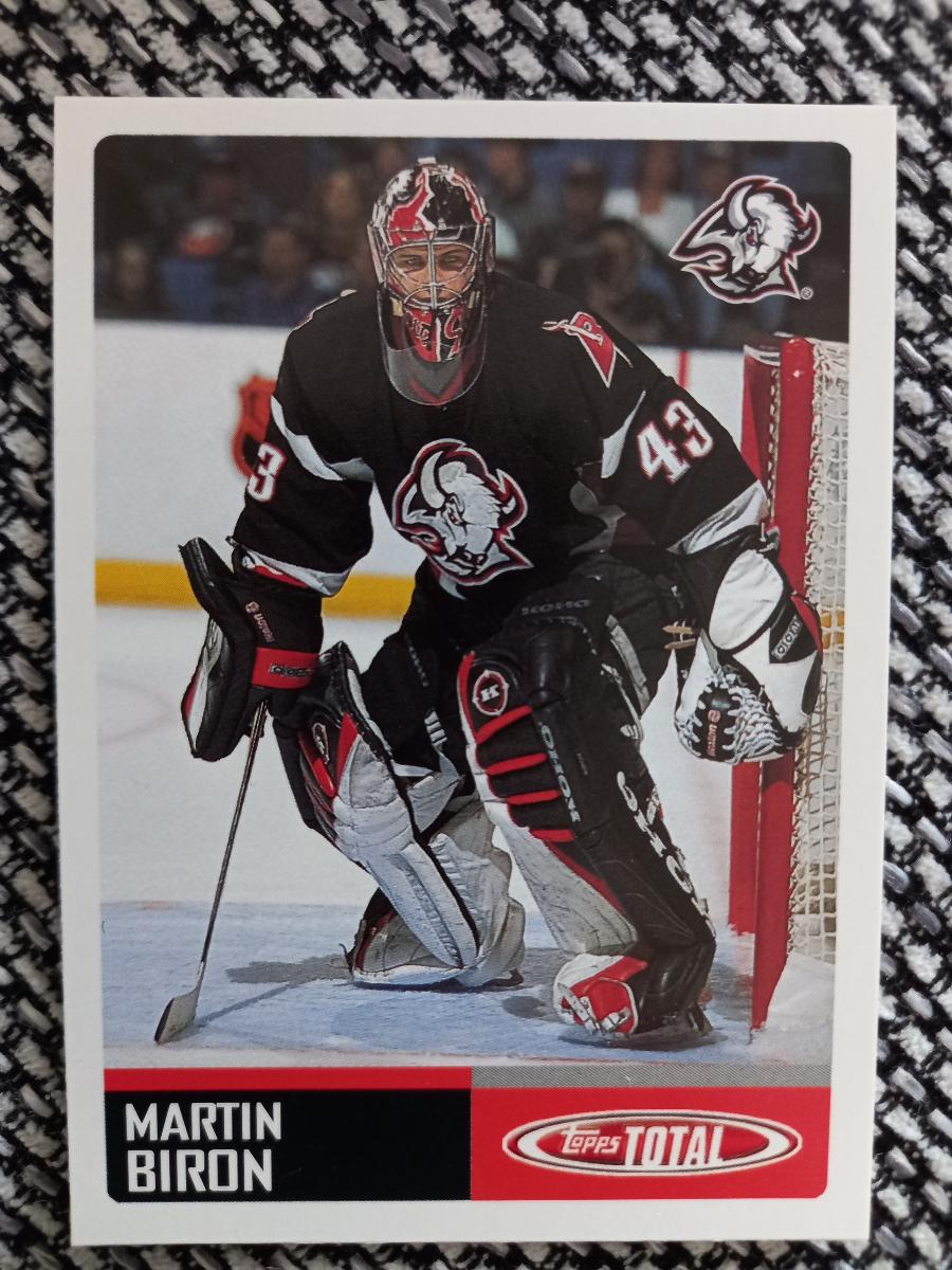 MARTIN BIRON TOPPS TOTAL 2003 - Hokejové karty