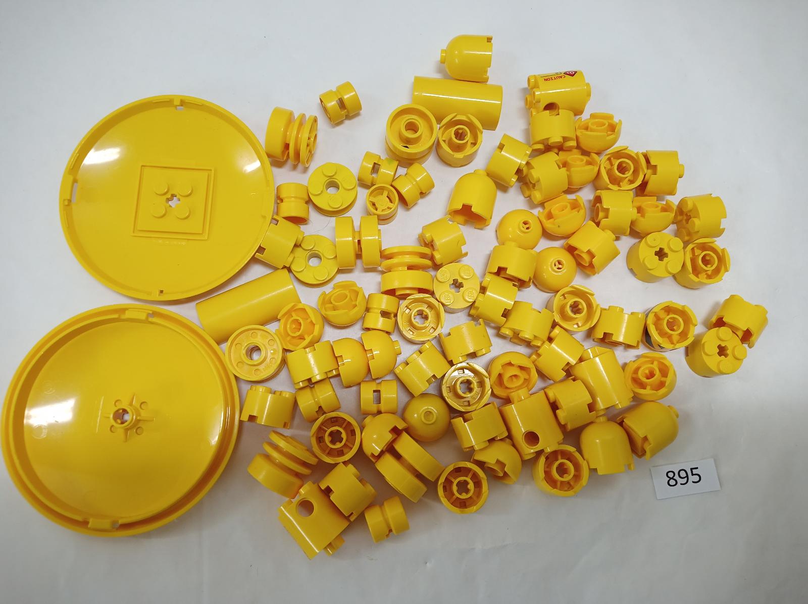 Lego žlté okrúhle diely - Hračky