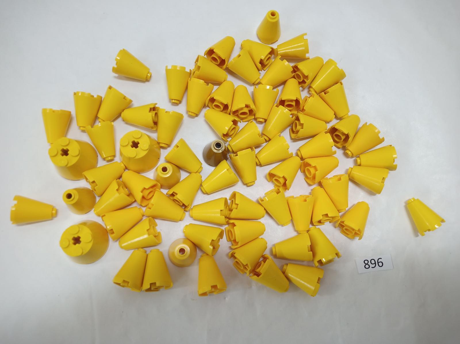 Lego žlté okrúhle diely - Hračky