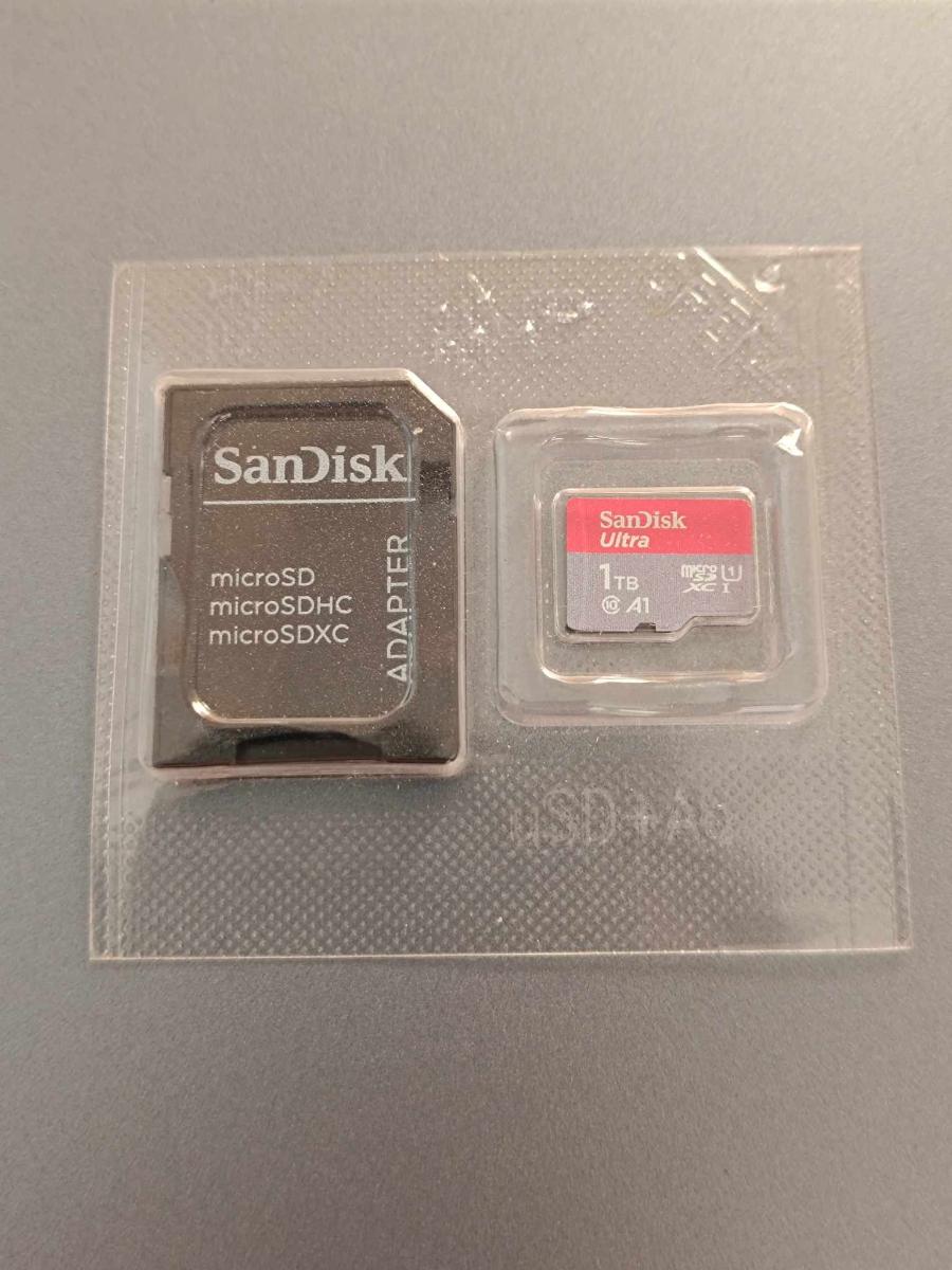 SanDisk MicroSDXC Ultra 1TB + + SD adaptér - Elektro
