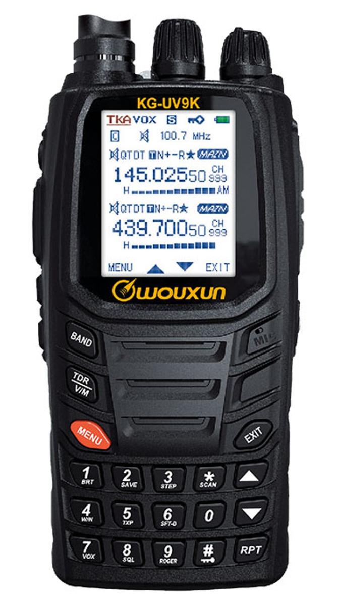 Rádiostanica WOUXUN KG-UV9K, 76-985 MHz VHF/UHF/AIR 8,33 kHz - undefined