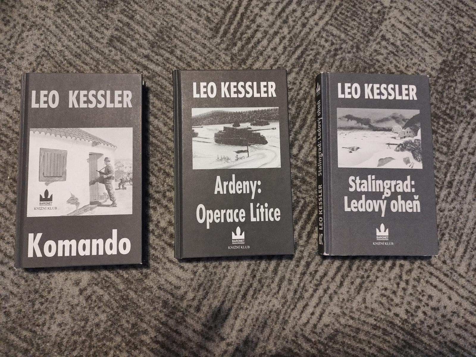 3x Leo Kessler - Knihy