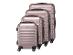 Sada kufrov s tvrdou škrupinou 51609, 4 ks, s 360 ° kolieskami - A - Oblečenie, obuv a doplnky