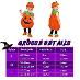 Halloween Kostým tekvica 12.-18.mesiacov batoľa - Oblečenie pre deti