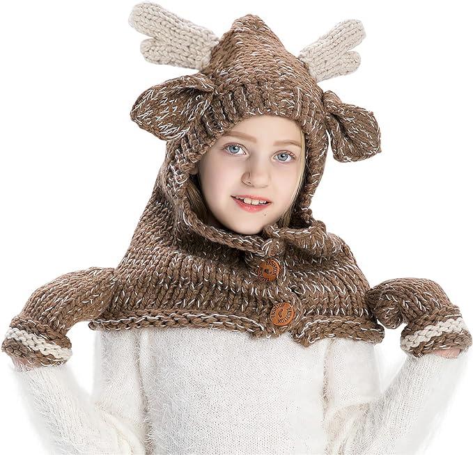 Detská zimná sada pletená čiapka, šál, rukavice Veľ. UNI - Oblečenie pre deti