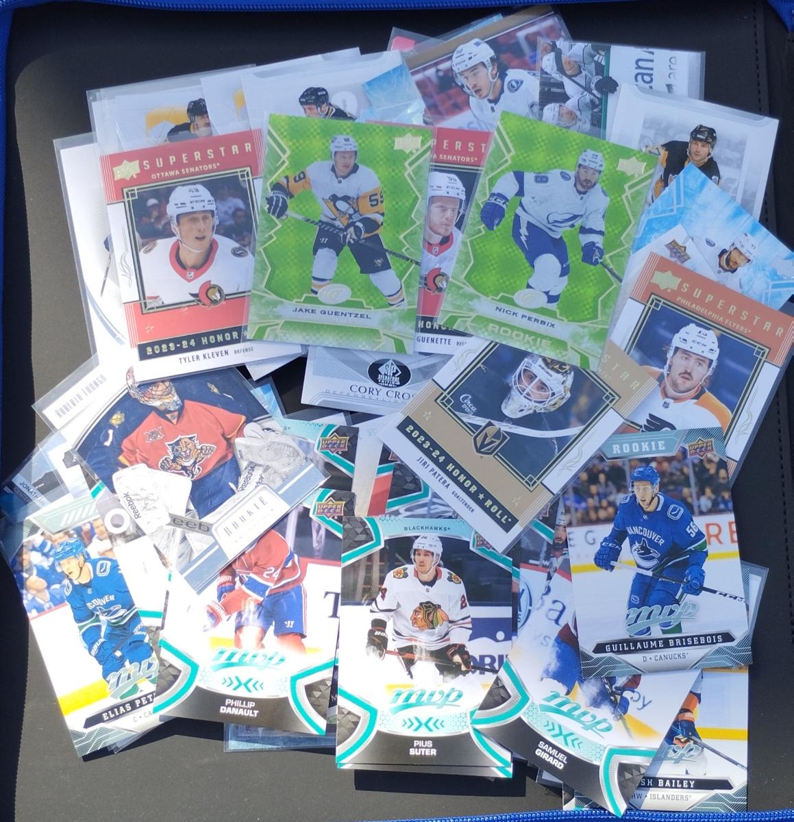 NHL lot.. mix kariet...Artifacts, MVP, ICE, Superstar, atď. - Hokejové karty