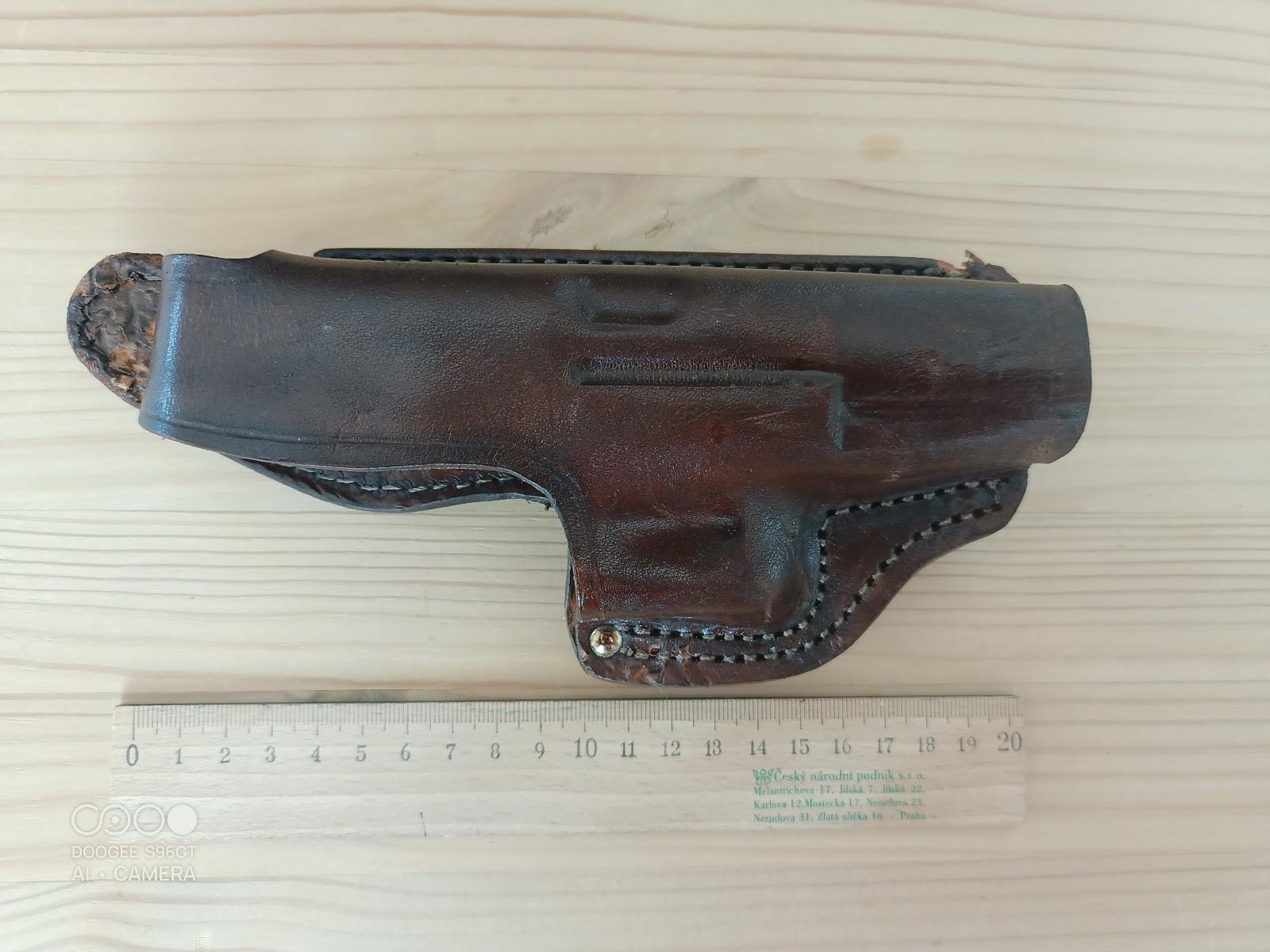 Kožené puzdro Saleder na pištoľ Glock 19 - Šport a turistika