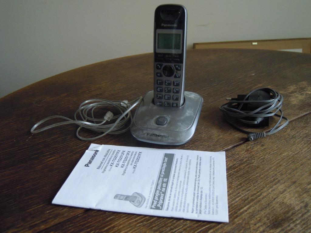 Bezdrôtový telefón Panasonic KX-TG2511FX - Mobily a smart elektronika