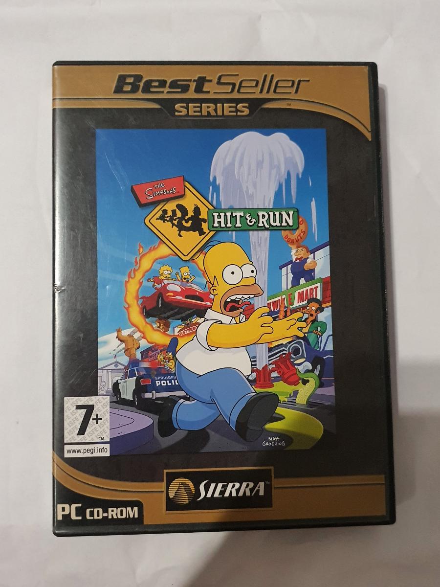 THE SIMPSONS HIT AND RUN - PC - NEKOMPLETNÉ - Hry