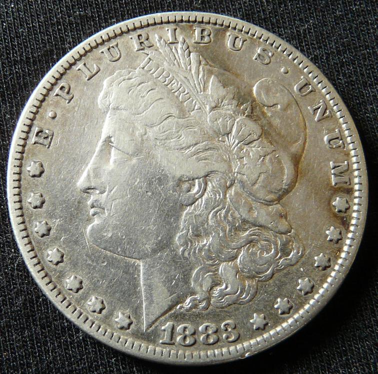USA 1 Morgan dolár 1883 (mincovňa Philadelphia) Ag - Numizmatika