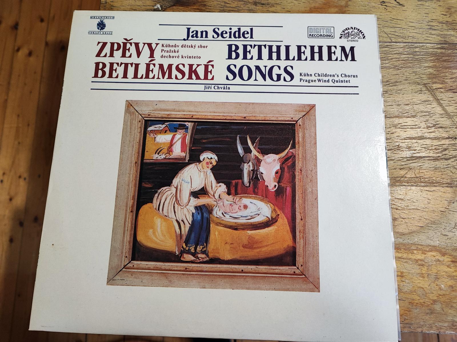 Betlémske spevy Ján Seidel, Kühnov Detský Zbor, 1986, LP, vinyl - Hudba