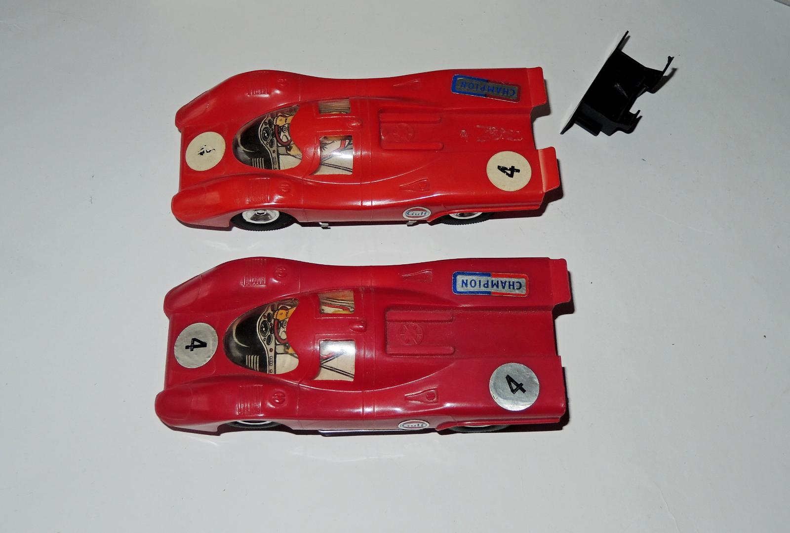 07 - ITES - Porsche 917K - červené v krabičke 2x - tmavšie a svetlejšie - Elektrické autodráhy
