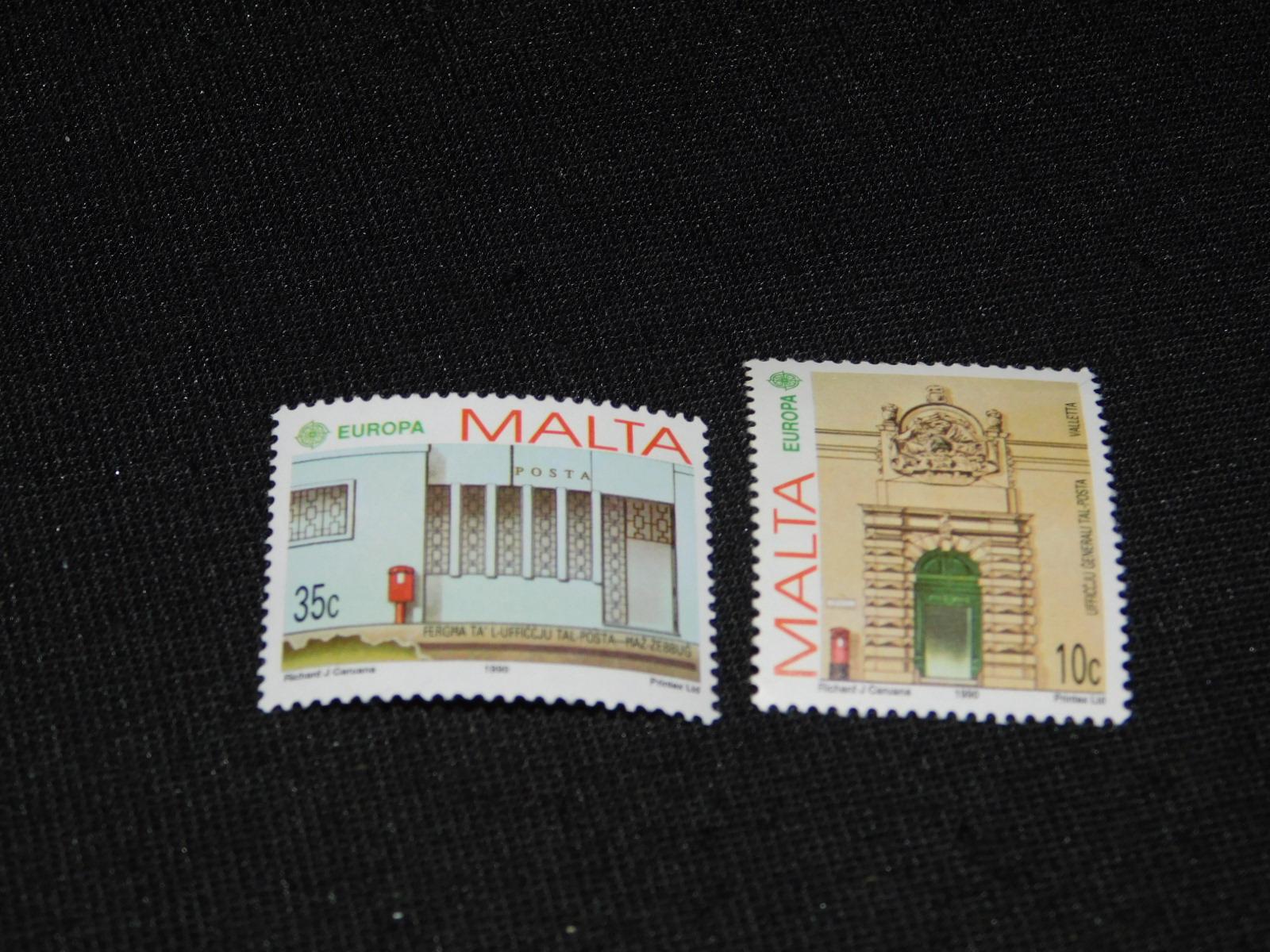 Nerazené Séria - Stavby - Malta - Známky