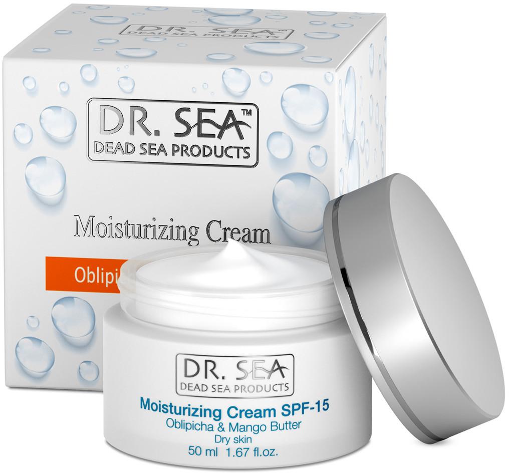 Dr. Sea - Hydratačný krém na suchú pleť, SPF 15, 50ml - Kozmetika a parfémy