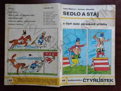 Štvorlístok č. 69 - Sedlo a stajňa 1978 Němeček - Knihy a časopisy