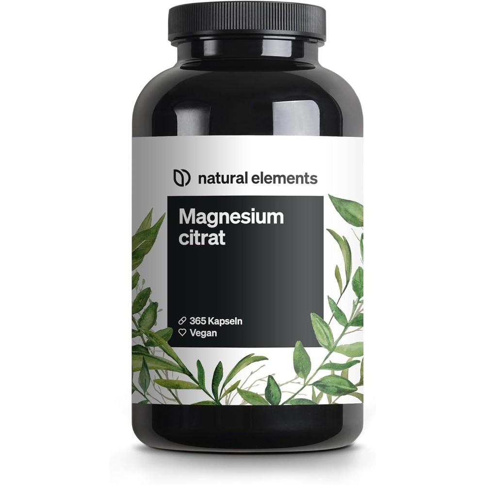 Natural Elements - Magnesium citrat, 365 kapsúl - Lekáreň a zdravie