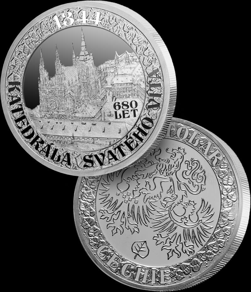 Pamätné mince - Katedrála sv. Víta - 680 rokov - Zberateľstvo