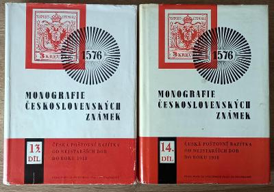 Monografia československých známok č.13 a 14