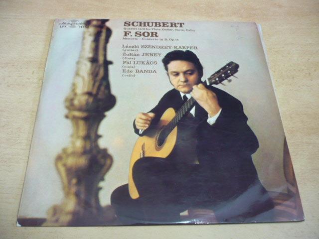 LP SCHUBERT - Quartet / F. SOR - Menuets - Hudba
