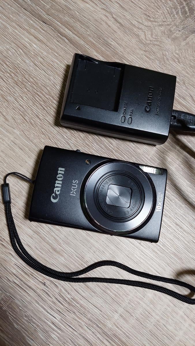 Fotoaparát Canon IXUS 155 IS, čierny - Foto
