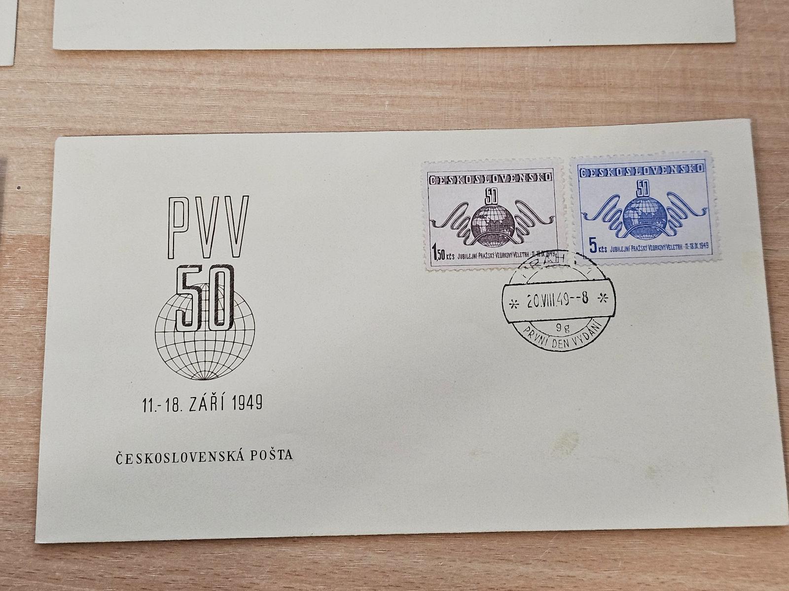FDC CSR 1949 519 - 520 - Filatelia