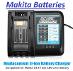 Makita silná rýchlo nabíjačka 18V až 7.2V batéria s melódiou DC18RC EU - Elektro
