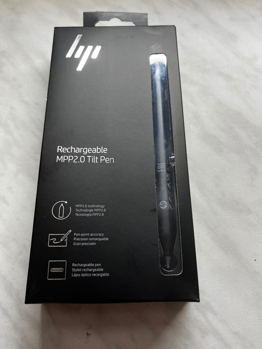HP Rechargeable MPP 2.0 Tilt Pen - black - Príslušenstvo k notebookom
