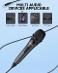 Kovový mikrofón / s 13ft káblom / ručné / od 1Kč |265| - TV, audio, video