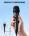 Kovový mikrofón / s 13ft káblom / ručné / od 1Kč |265| - TV, audio, video