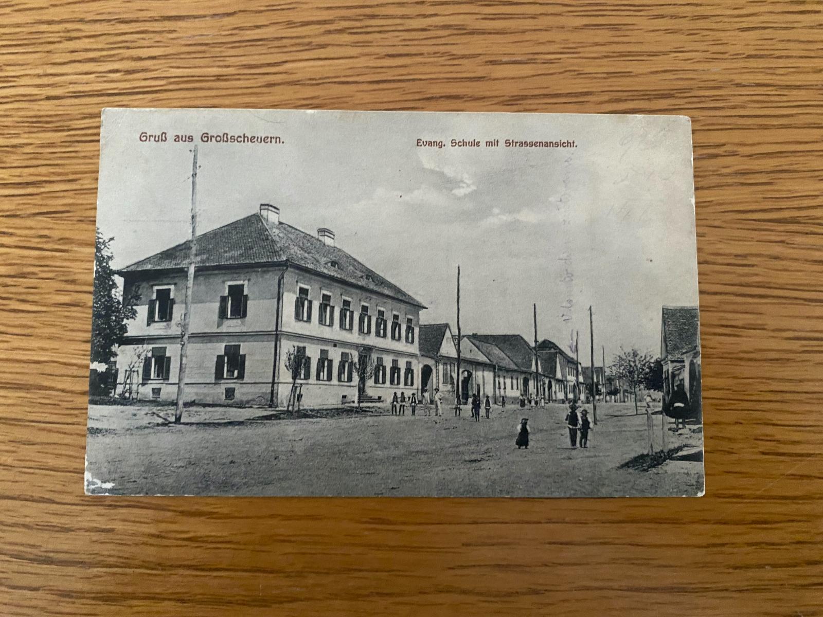Grosscheuern Rumunsko Sedmohradsko - poľná pošta - Pohľadnice