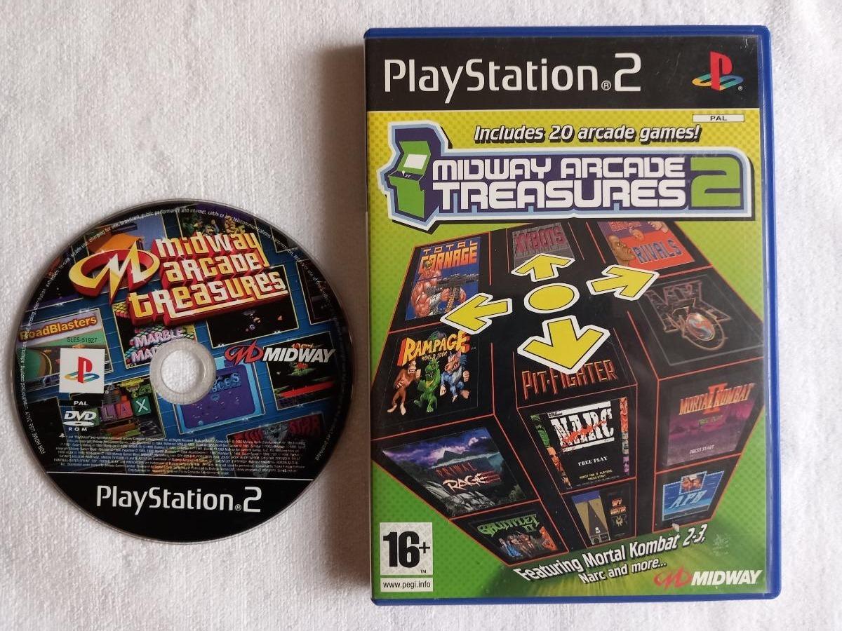 +++PS2 - Midway Arcade Treasures, pozor, čítajte!+++ - Hry