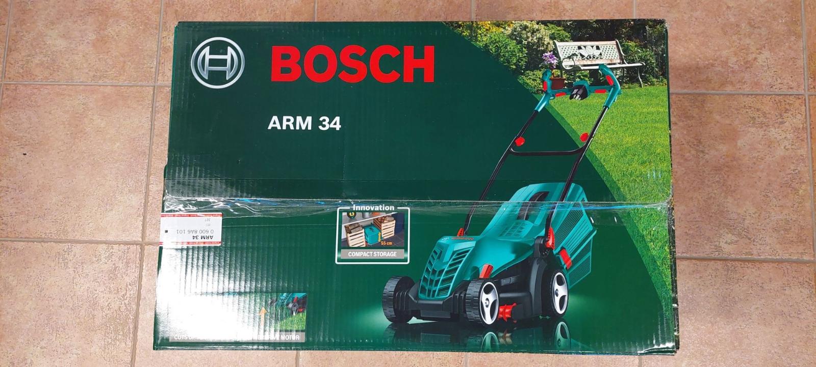 Bosch ARM 34 - poškodený obal - Záhradná technika
