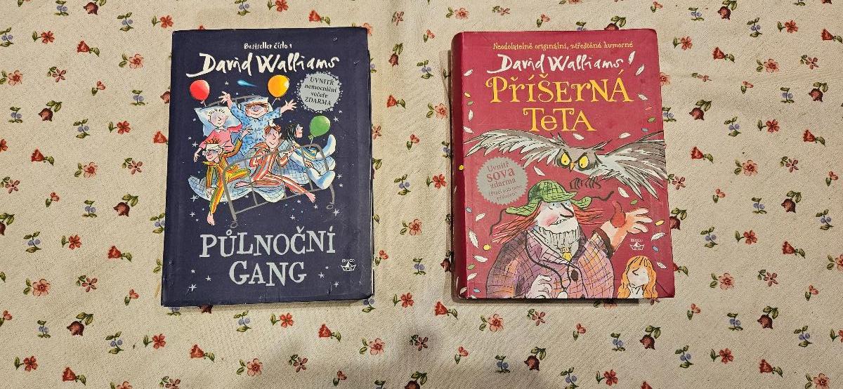 Knihy "Polnočný gang" a "príšerná teta" - Knihy