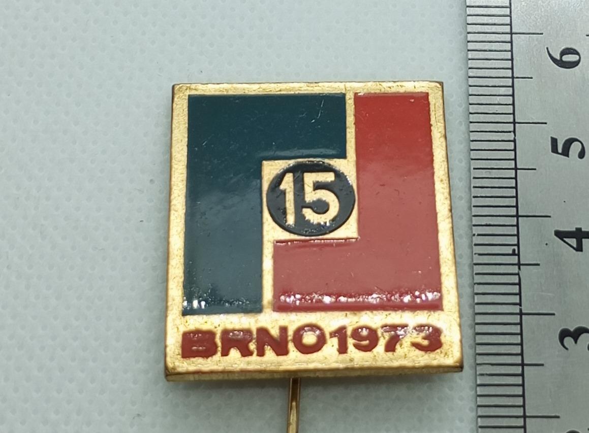 ODZNAK - BRNO 1973 - Odznaky, nášivky a medaily