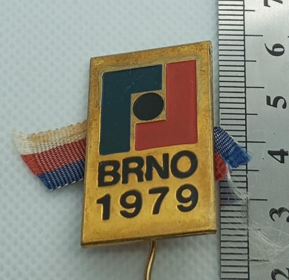 ODZNAK - BRNO 1979 - Odznaky, nášivky a medaily