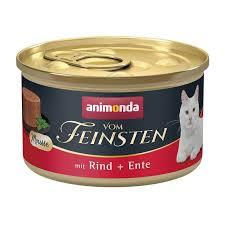 Animonda - jedlo pre mačky - hovädzie s kačicou 12x85g - Mačky a potreby na chov