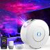 Šikovný LED projektor 3D galaxy/hlasové ovládanie/biely/WLAN od 1Kč |265| - TV, audio, video