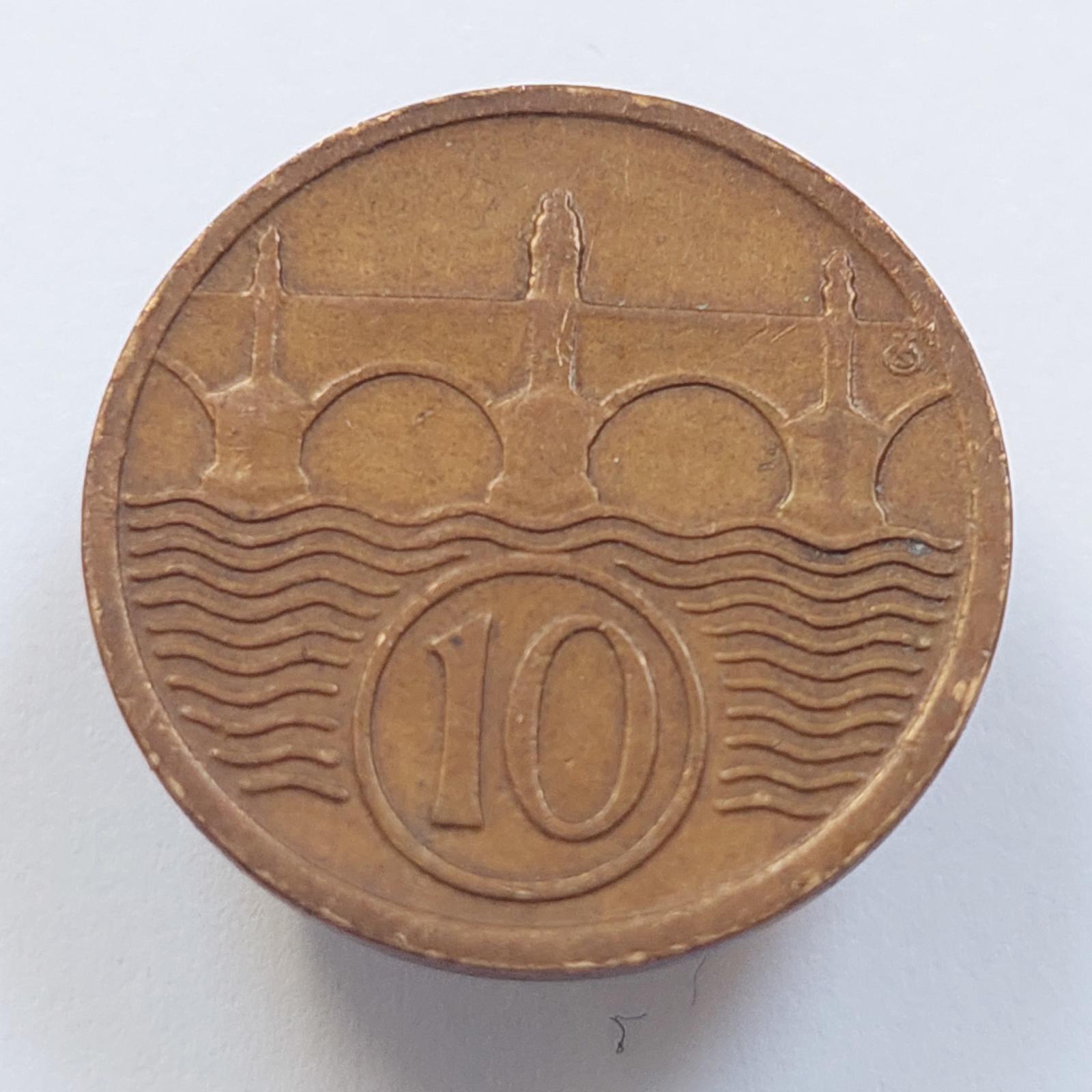 10 halier 1922 • Prvá Republika - Numizmatika