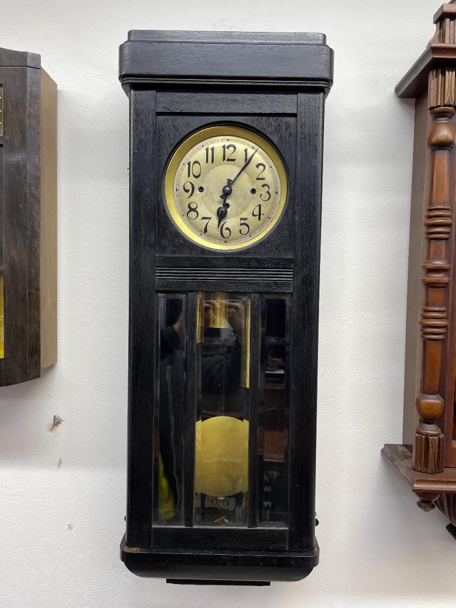 TOP-Luxusné starožitné hodiny-signácia-Gustav Becker - 3x závažie - Starožitnosti