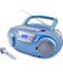 Soundmaster FM rádio CD MP3 kazetový LED USB mikrofón Karaoke - TV, audio, video