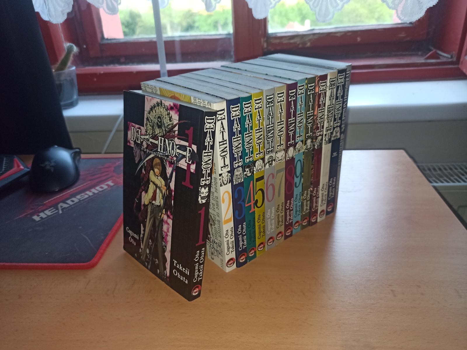Death note manga 1-13 + poviedky - Knihy a časopisy
