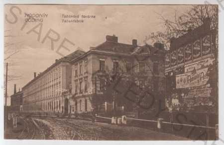 Hodonín (Göding), továreň, tabak - Pohľadnice miestopis