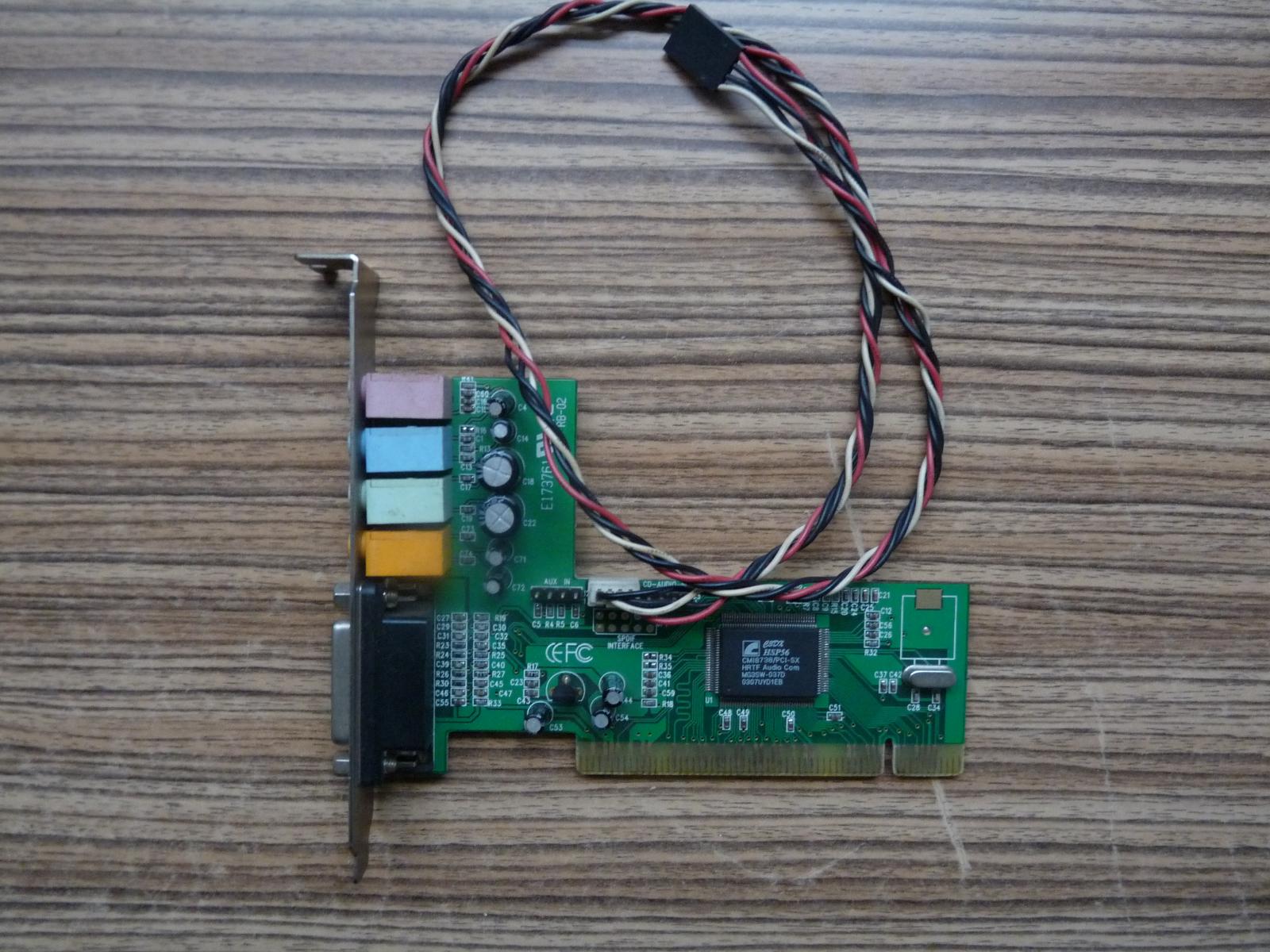 Zvuková karta CMI8738 SX PCI - 1 - Počítače a hry