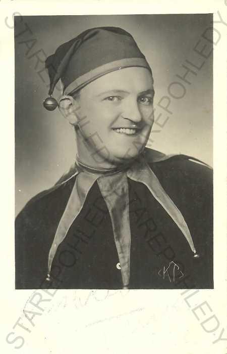 Portrét, Gašparko Turek (A. Turek), herec pre deti - Pohľadnice