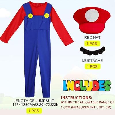Detský karnevalový kostým Mario