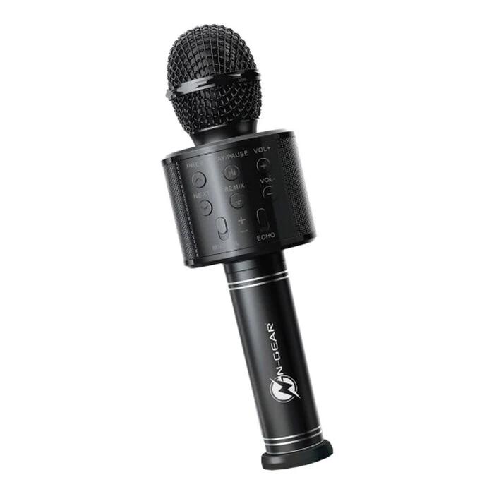 Mikrofón N-GEAR Sing Mic S20L, čierna - Zvukové a svetelné aparatúry