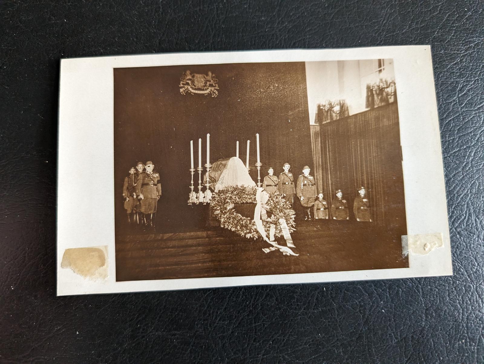 T.G.Masaryk Pohreb Sieň 35 - Pohľadnice