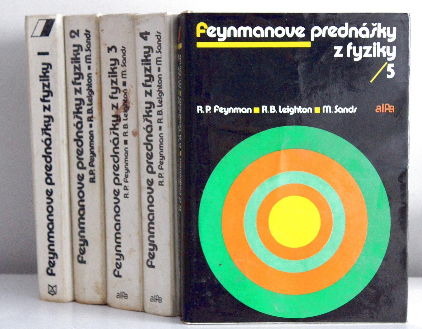 Feynmanove prednášky z fyziky I. -V. diel -R.Phillips Feynman (s14) - Knihy