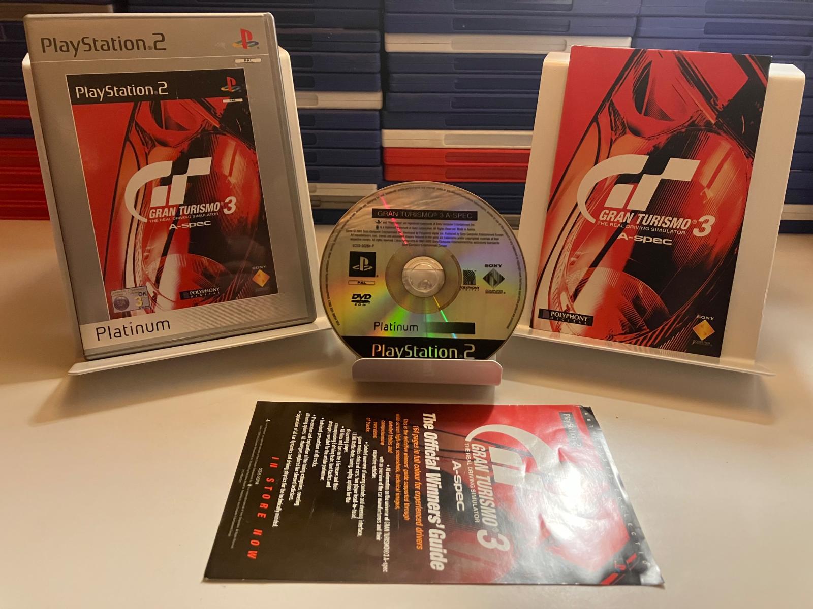 PS2 Gran Turismo 3 A-spec - Platinum - Hry