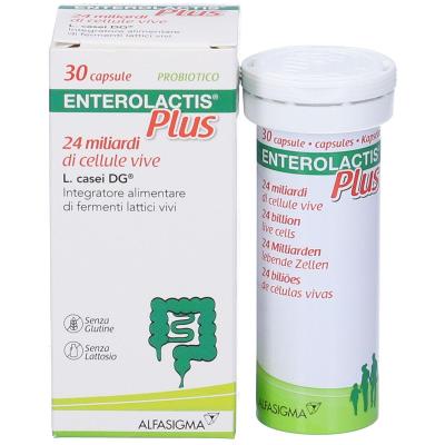 Alfasigma - Enterolactis Plus, 30 kapsúl